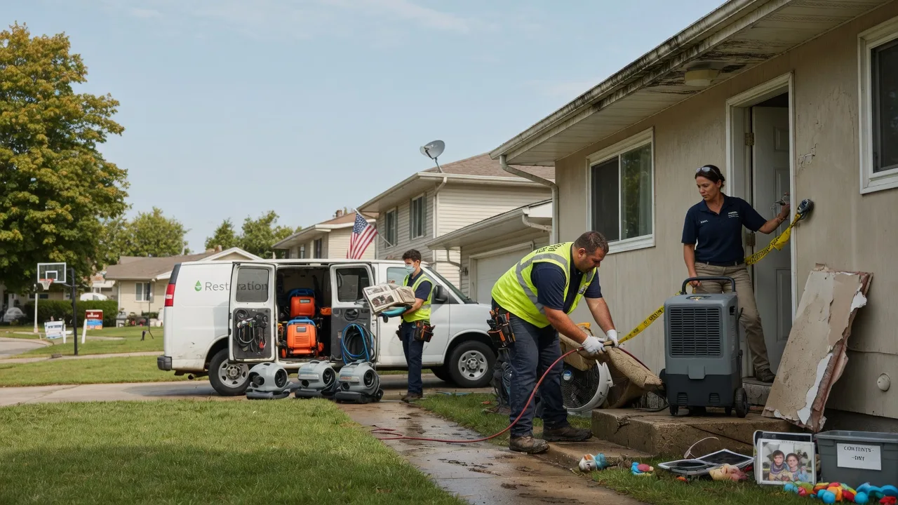Water Damage Restoration in North Bend, OH near me